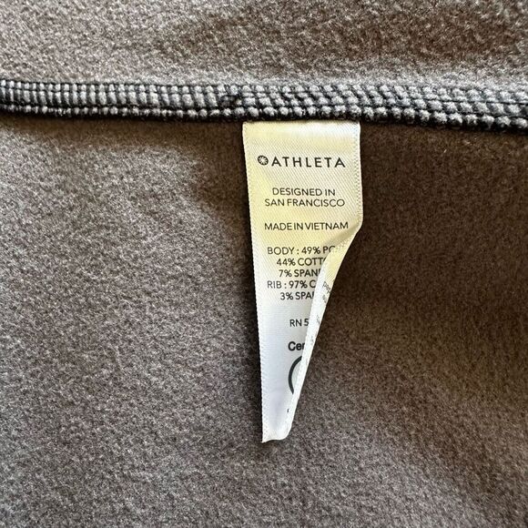 ATHLETA Triumph Printed Hoodie XS Camo Print Sweatshirt Jacket NEW - Picture 7 of 9